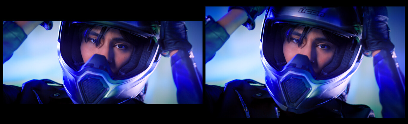Side-by-side framing crops